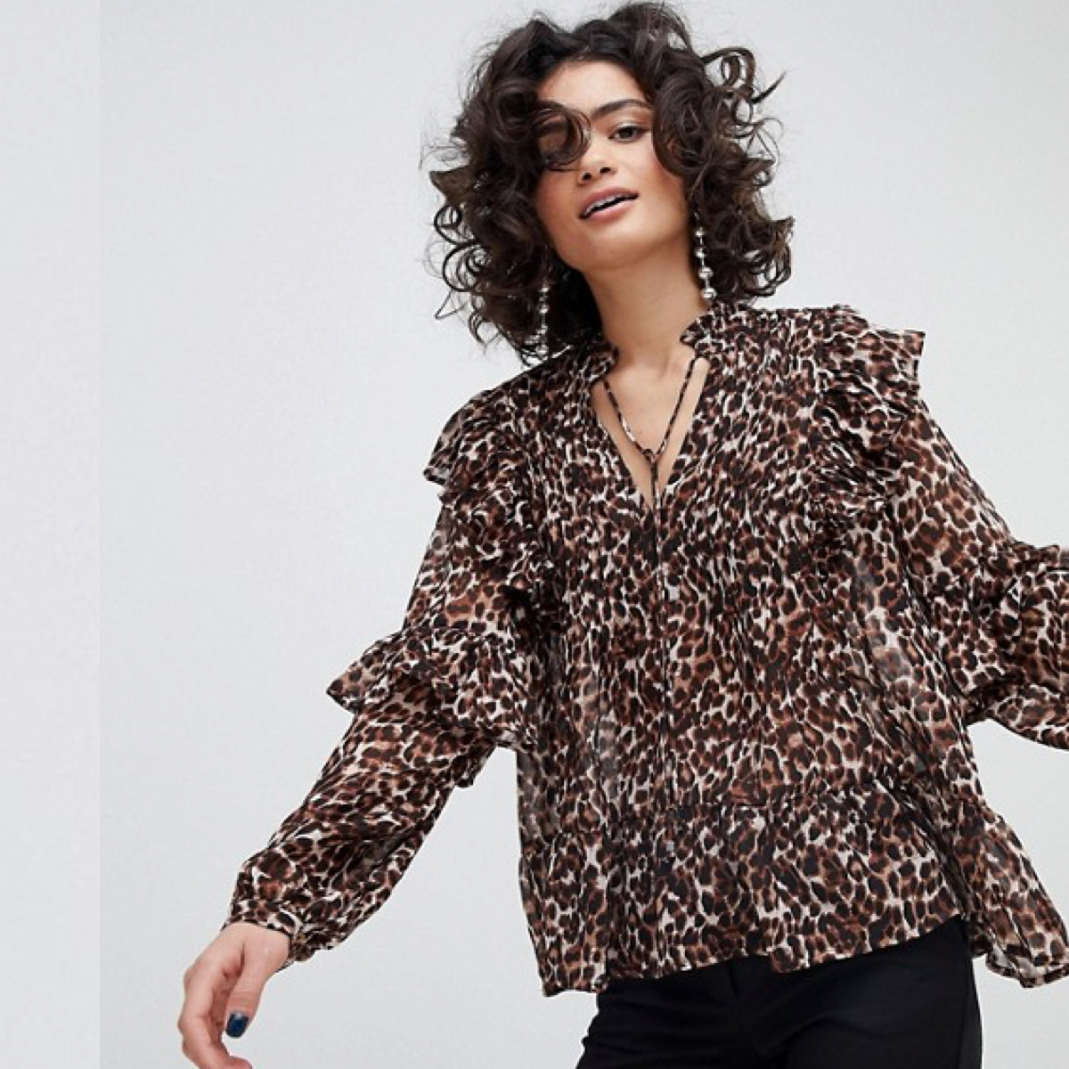 Frilled Blouse
